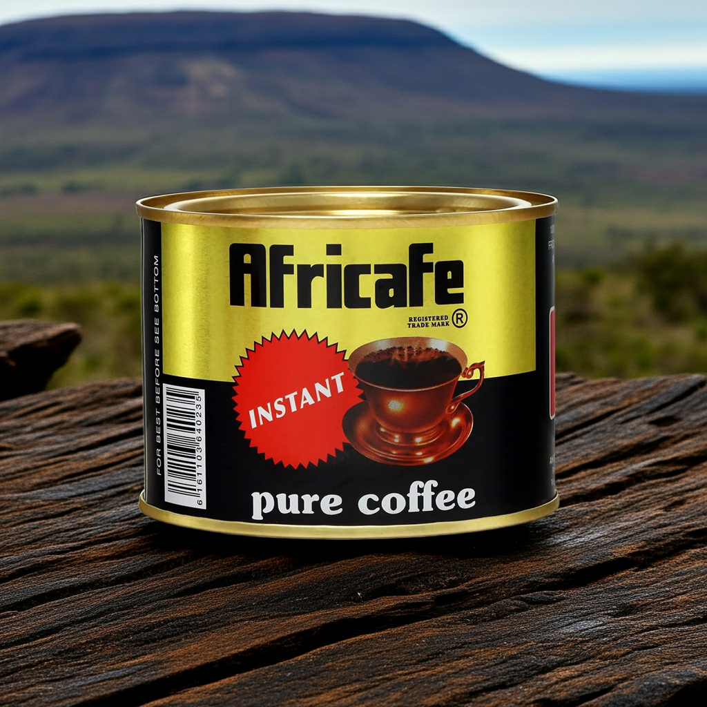Africafe Premium Instant Coffee | Low Acid Tanzanian Gold (100g Taster Tin)