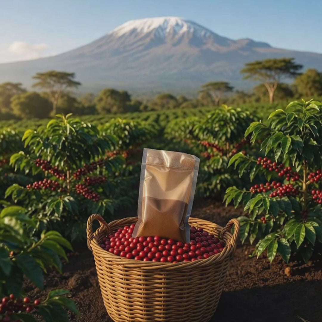 Africafe Premium Tanzanian Coffee | 100g Vacuum-Sealed Trade Show Special