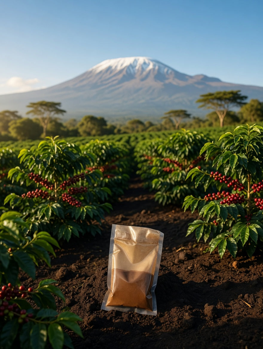 Africafe Premium Tanzanian Coffee | 100g Vacuum-Sealed Trade Show Special